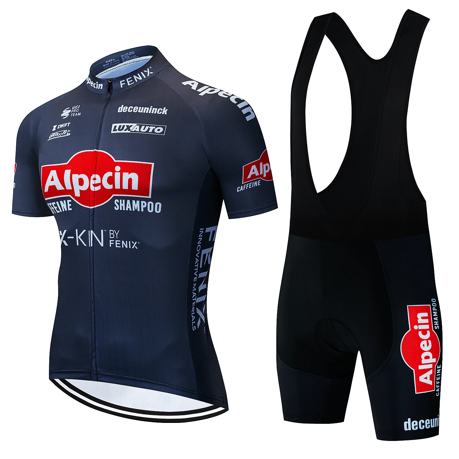 2024 Cycling Jersey Men\'s Set Summer Alpecin Deceuninck Cycling Clothing Road Race Bike Shirt Suit MTB Men Bicycle Bib Shorts