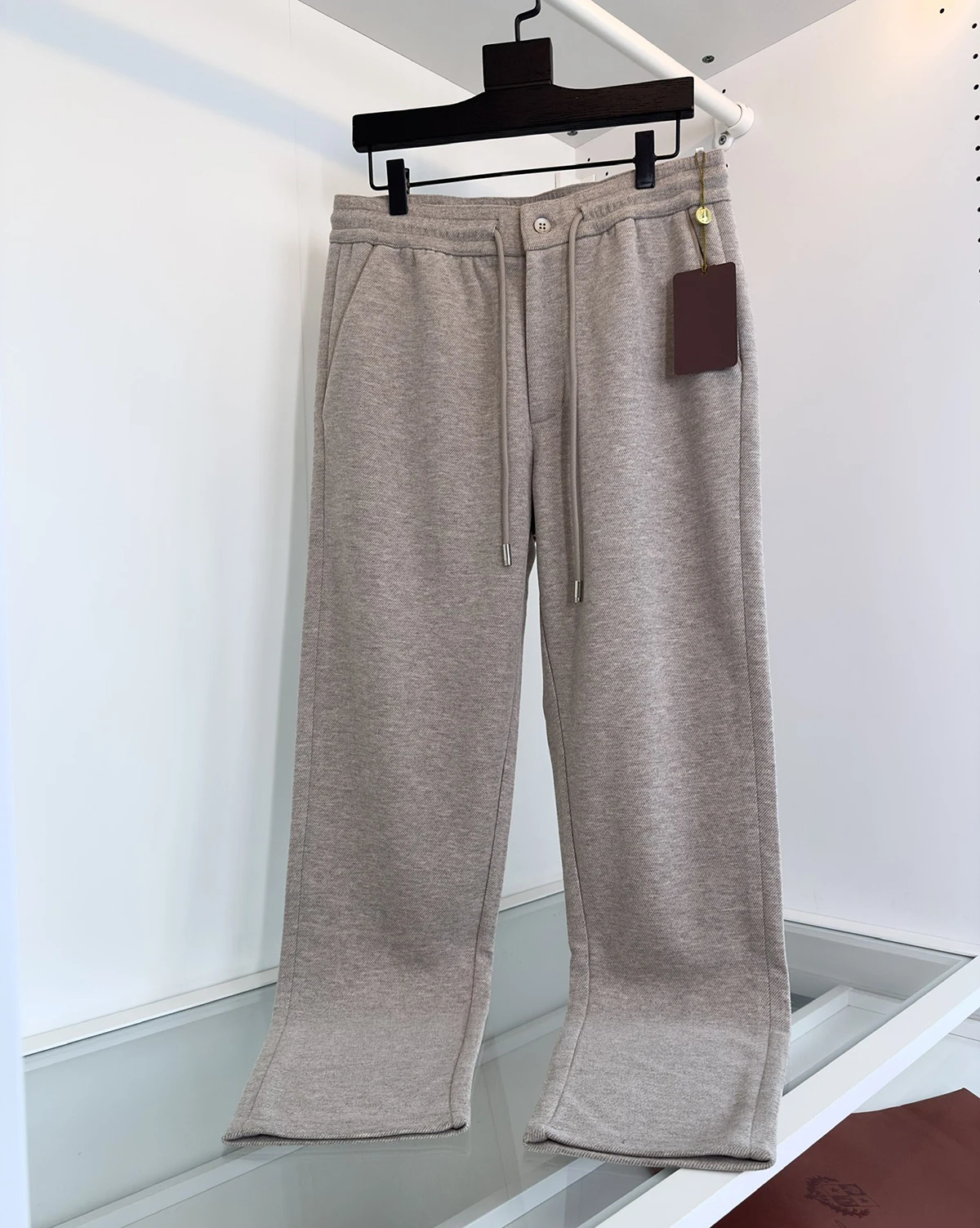 BILLIONAIRE OECHSLI Pants Wool thick 2025 Autumn Winter new Casual embroidery fashion elastic Size M-XXL Long Pants