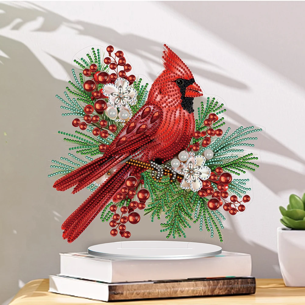 

Round+Special Shape Table Top Diamond Painting Ornament Kits Acrylic Diamond Painting Desktop Ornaments Kit for Adults Beginner