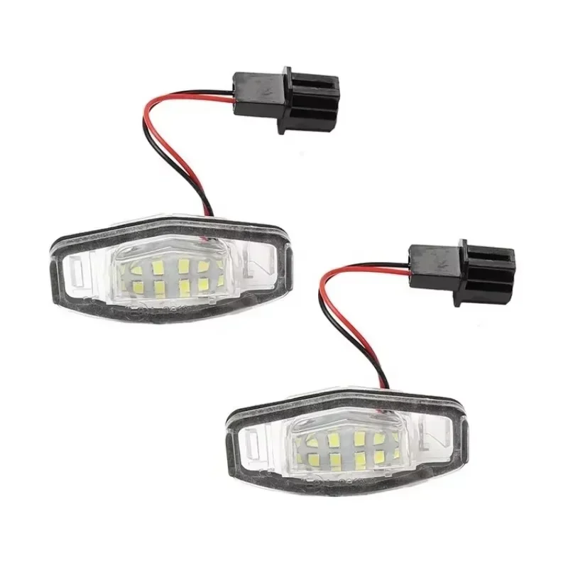 

LED License Number Plate Light White For Honda Accord Sedan 4-Door ONLY 2003-2015 2016 2017 Odyssey Pilot Civic Sedan Car Light