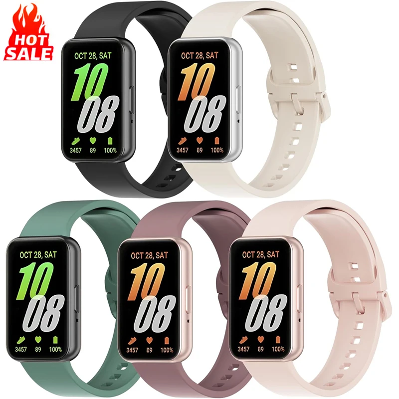 

Silicone Strap For Samsung Galaxy Fit 3 Watch Bracelet Replacement Sport Watchband For Samsung Galaxy Fit3 Band Accessories