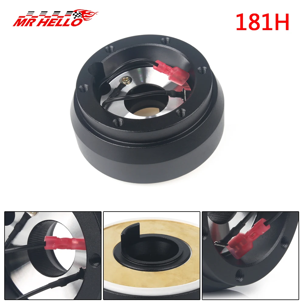 181H Aluminum Car Short Hub Steering Wheel Adapter VW Golf / Jetta / Passat / Seat Ibiza / Volkswagen Corrado