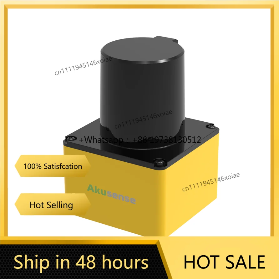 Environmental Monitoring 2D AS-31C LiDAR Scanner Sensor Akusense 270 Autonomous Warehouse Robots Inventory Tracking Package