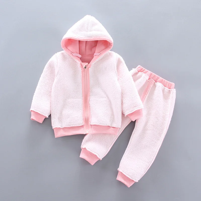 Toddler Boys Clothes 2023 Autumn Winter Kids Girls Clothes Hooded+Pant 2pcs Outfit Children Clothing Suit For Boys Clothing Sets