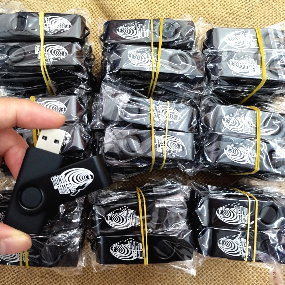 10pcs/lot USB 2.0 USB Flash Drive Flash Memory Card 32GB Pendrive 64GB Usb Stick 4GB 8GB 16GB Memory Stick U Disk Free Logo