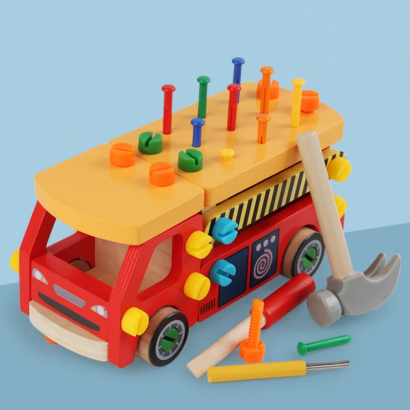 Bambini 3D occupato bordo giocattoli in legno gioco Montessori simulazione gioco di imitazione strumenti a vite movimento Fine formazione giocattoli educativi