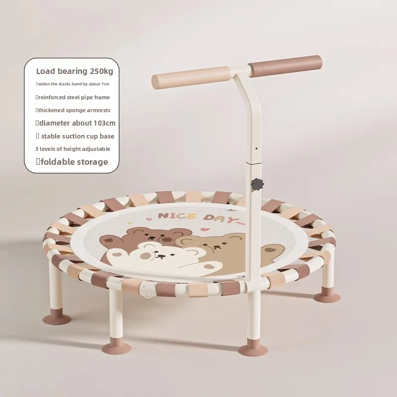 Foldable Bounce Bed Indoor Portable Fitness Equipment for Home Family Workout Body Building Sports Entertainment Training