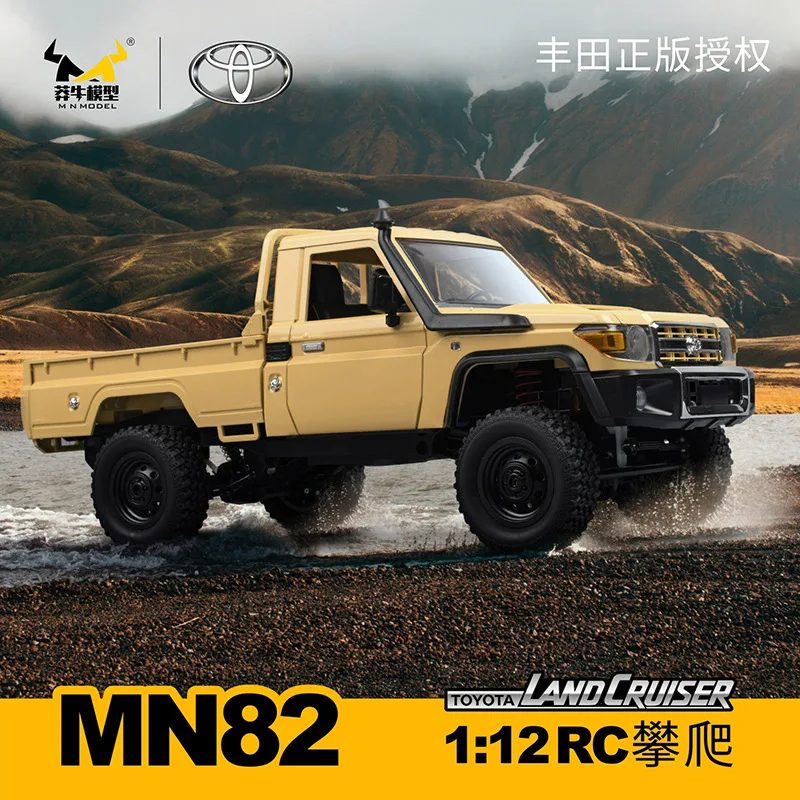 Mangniu MN82 Full Scale RC Remote Control Car Model Climbing Off Road Vehicle Toyota Pickup Car Gift Toy