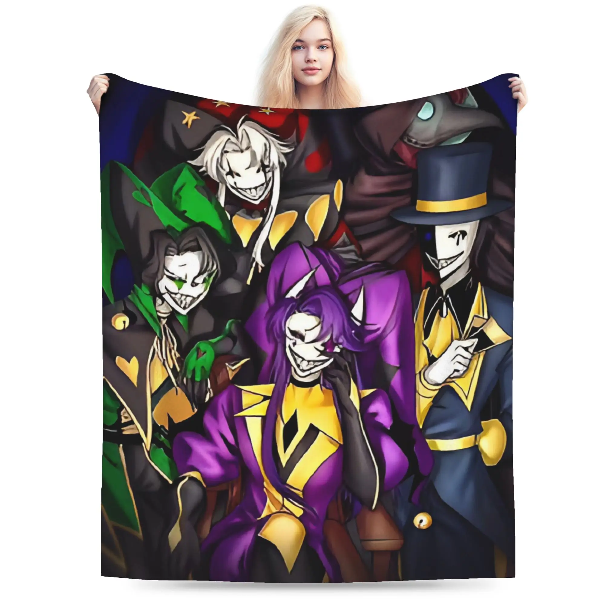 The Freak Circus Accessories Blanket Super Soft Cozy  Throw Blankets for Couch 50x60 Inches Multiple Sizes Bedding Throws