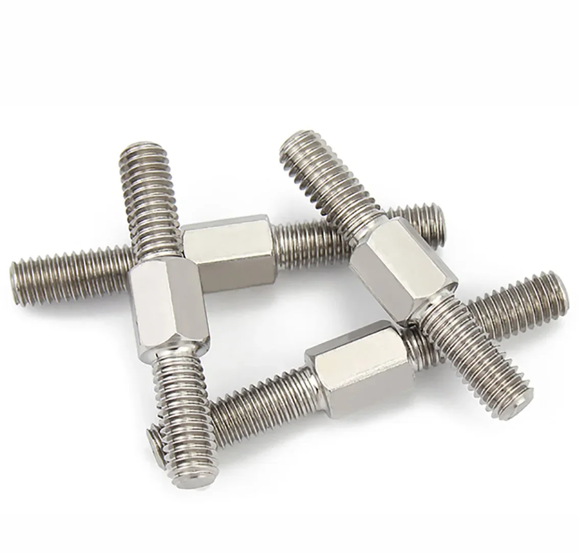 

M14 Left and Right Thread Double End Thread Rod Positive and Negative Thread Bar Stud Bolts Screw 304 Stainless Steel