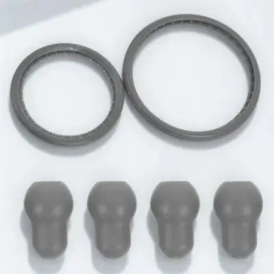 

1Set Stethoscope Earplug Replacement Accessories Soft Membrane Ear Pieces Spare Parts Bell Diaphragm Pediatric Cover Kit