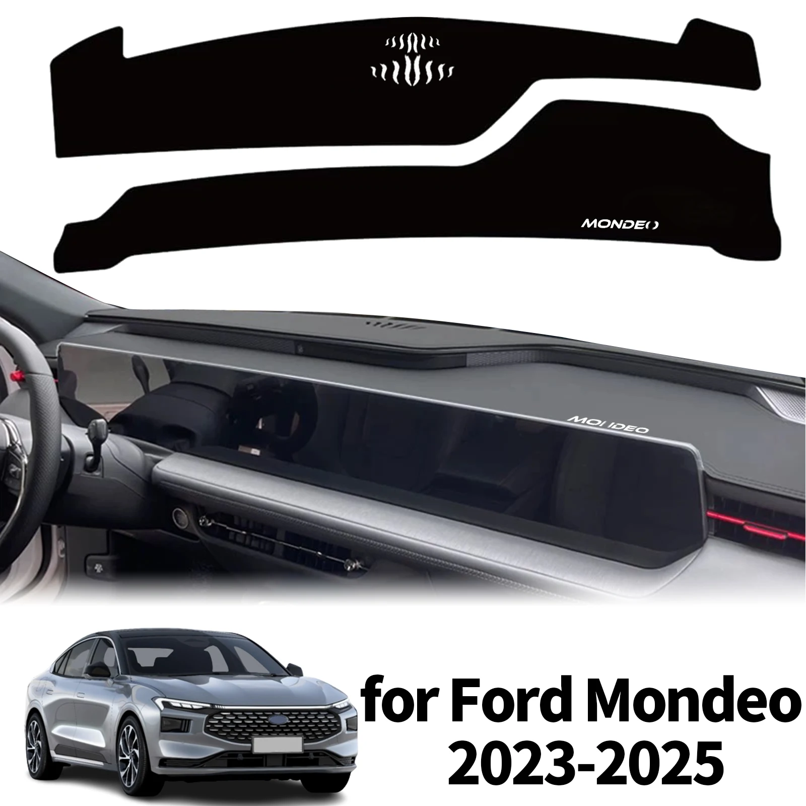 

fit for Ford Mondeo Taurus MK5 2023 2024 2025 LHD Car Dashmat Dashboard Cover Pad Carpet Accessories DashMat Sunshade