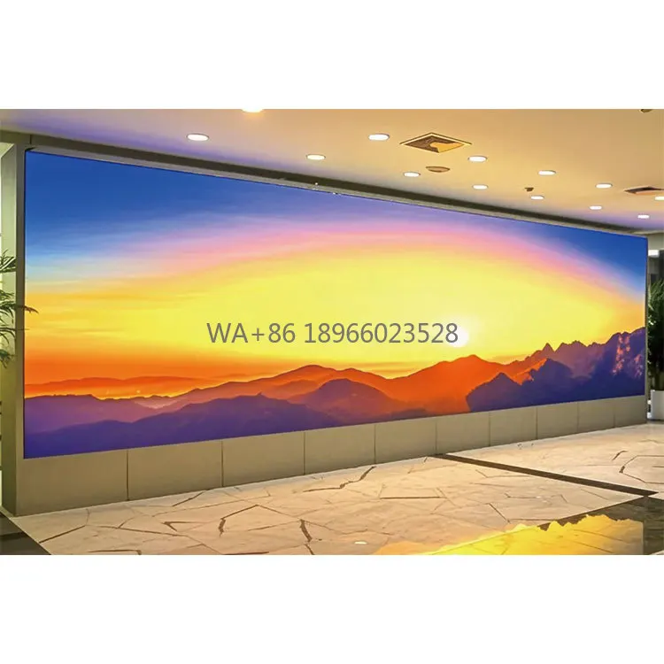 

China Factory P2 GOB LED Display High Refresh Rate 4K Video Wall Screen Small Pixel Indoor HD Display