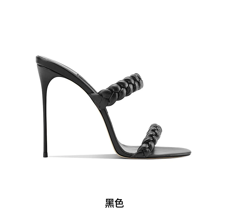 Silver Sandals Women's Stiletto High Heels 2025 Summer New Temperament Versatile