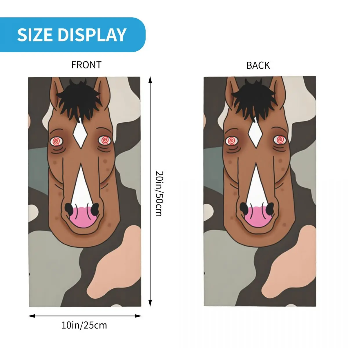 Sign Motocross Bandana Neck Gaiter Printed B-BoJack Horseman Face Scarf Balaclava Cycling Unisex Adult Windproof