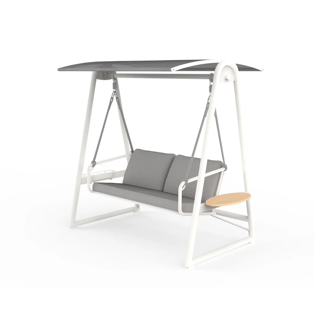 sr-Outdoor Backyard Patios Aluminum Material Canopy Application Hanging Swing Bed Gazebo Swing With Swings!
