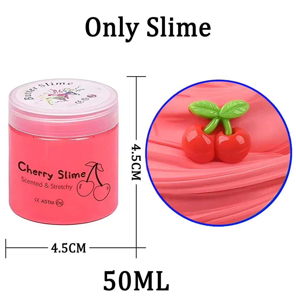 12pcs Butter Slime Putty Set with Elasticity and Softness for Adults to Relieve Stress and Anxiety, DIY Toys
