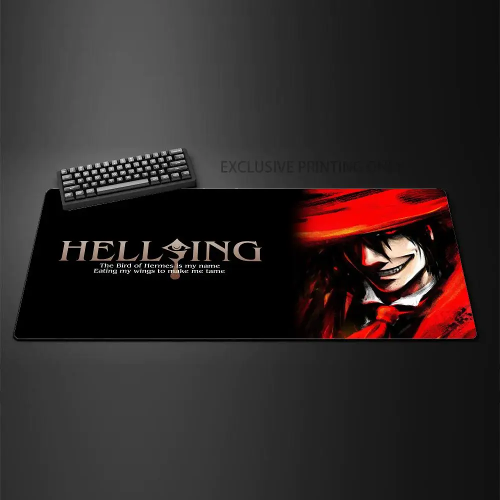 

HD customization Computer Gamer Mouse Mat Hellsing Alucard Large Gaming Mouse Pad Mausepad Mouse Carpet Keyboard Mat Desk Pad