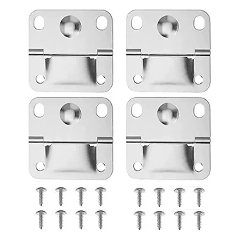 2/4Pcs Stainless Steel Cooler Hinge Replacement for Coleman Cooler Model 5226 5227B 5235 5236 5240 5241 5241A 5245 5250 5254D
