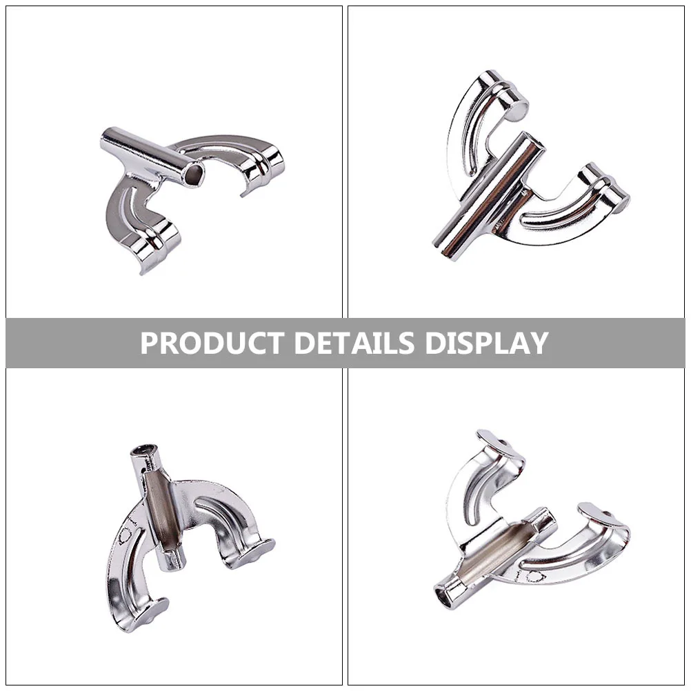 

2Pcs Drum Accessories Metal Claw Hook Compatible with Bass Snare Drums Mount Hardwares Replacement Parts Iron Drum Mount Hook