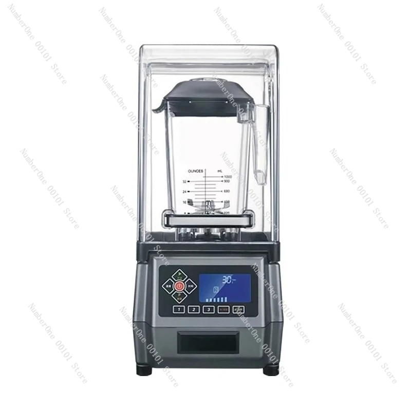 Smoothie machine KS-10000 with cover ice crusher KPS silent tea extractor milk cover machine milk tea chain