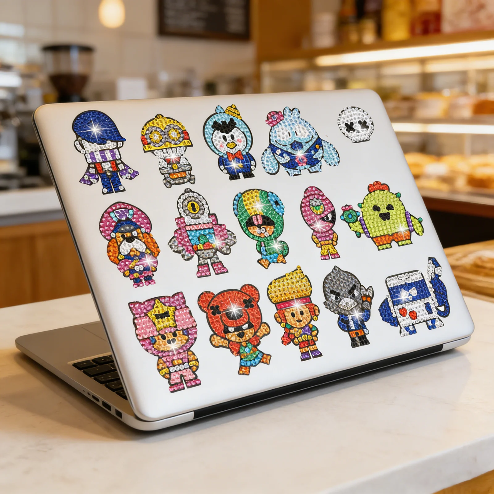 

DIY Anime Superhero DIY Diamond Art Stickers Shiny Drill Decals Craft Kit Magic Movie Peripheral for Kids Gift Home Decor