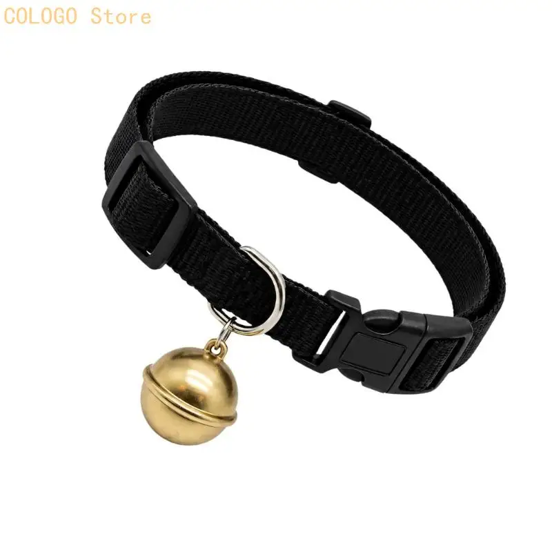 Breakaway Antilost Dog Collar Adjustable Belt Positioning Collar for Pet Outdoor D0LD