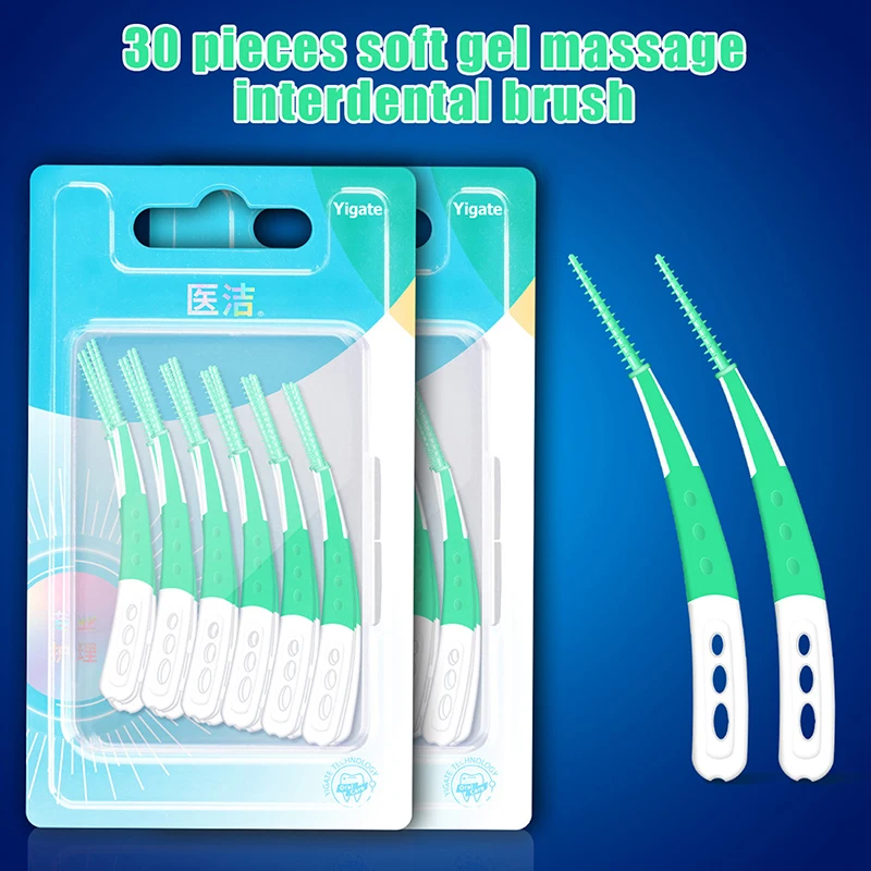 Dental Interdental Brush Clean Between Teeth Toothbrush Oral Tools Orthodontics Portable Cleaning Stains For Braces