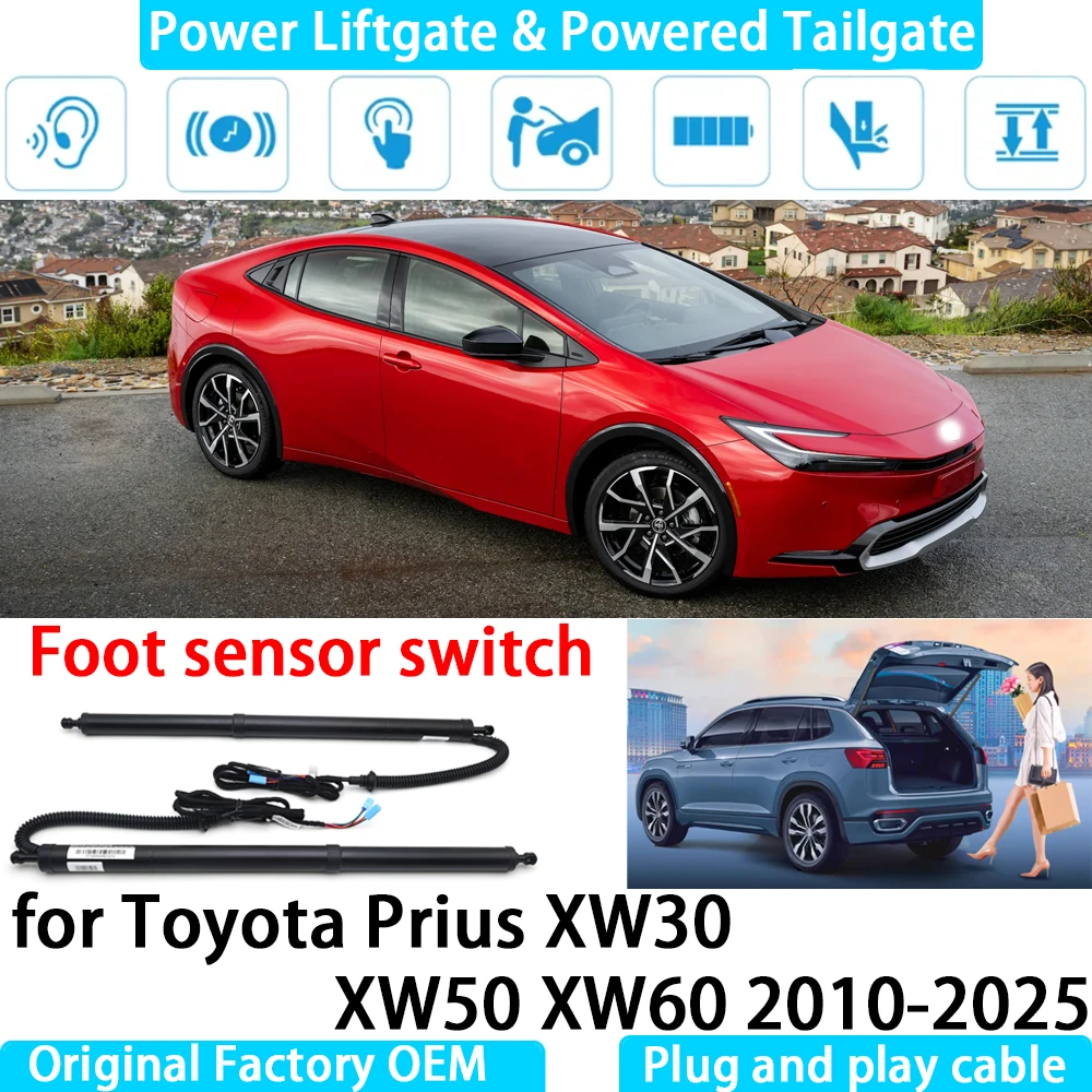 

for Toyota Prius XW30 XW50 XW60 2010-2025 Automatic Electric Power Liftgate Powered Tailgate Strut Tail Gate Lift System