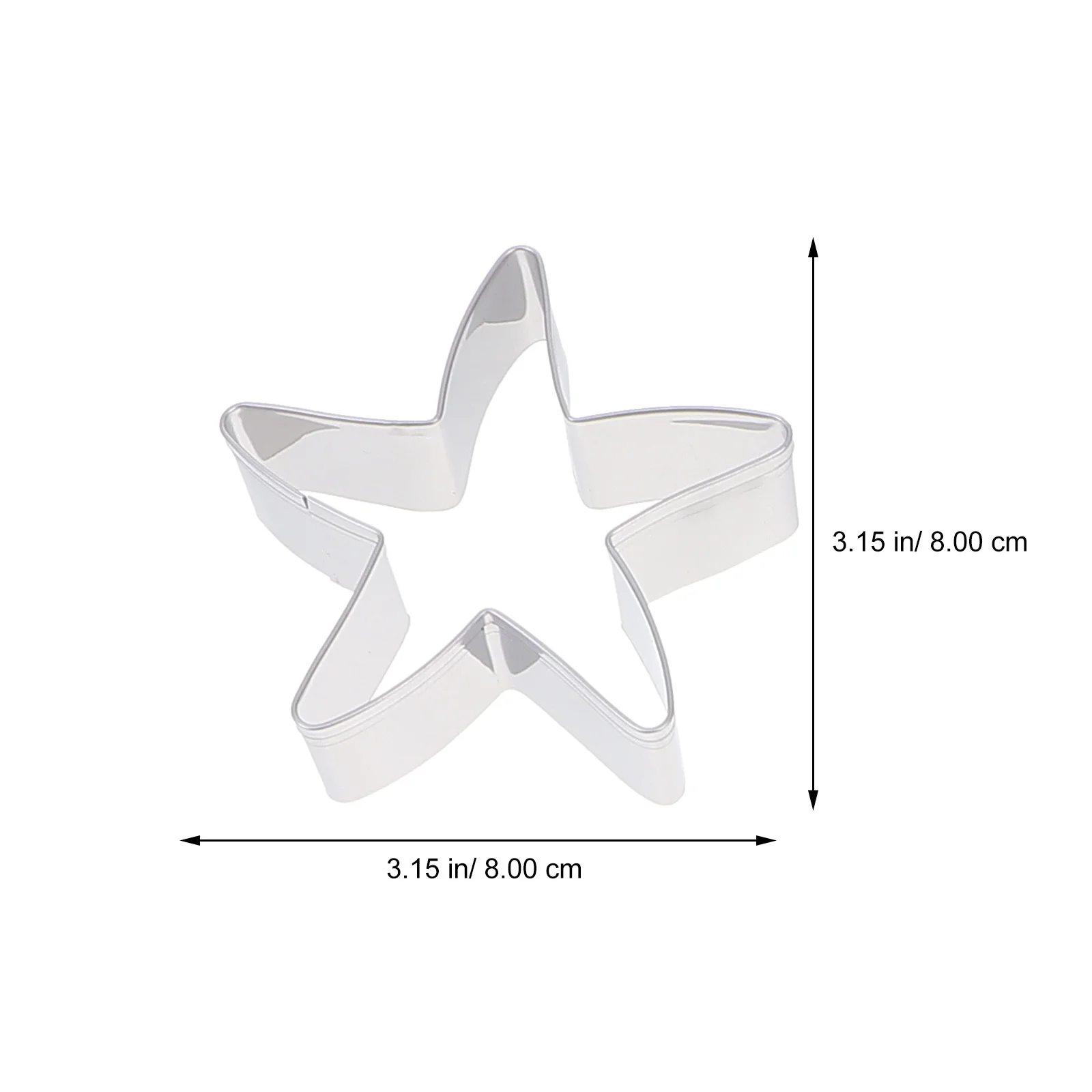 

9Pcs Stainless Series Cookie Baking Tools Biscuit Mold for Dough Sugar Paste Marzipan Craft Clays