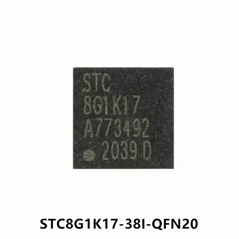 STC8G1K17 STC8G1K17-38I STC 8G1K17 QFN20 Enhanced 1T 8051 Microcontroller MCU IC Controller Chip 8G1K17-38I-QFN20