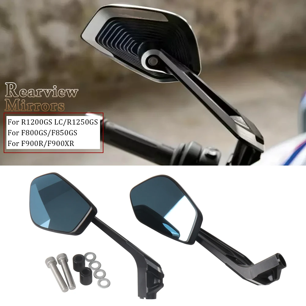 

Motorcycle Accessories Rear Side View Mirrors For BMW R1300GS R1200GS LC R1250GS Adventure F700GS F750GS F800GS C400X C400GT