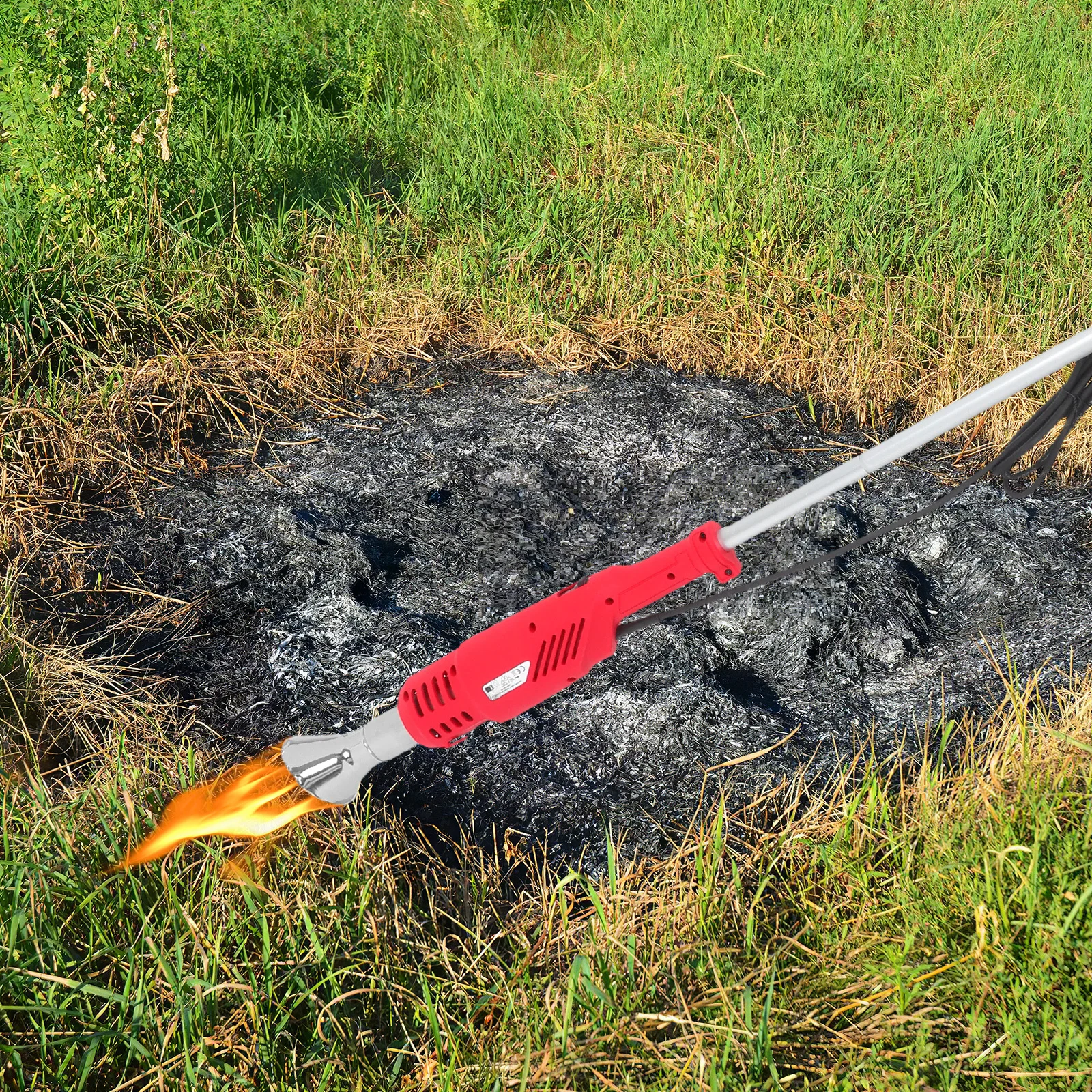 1Set Electric Weed Burner Multipurpose Thermal Weed Removal Tool for Garden Driveway Patio Bbq Igniter Charcoal Lighter Uk Plug - Image 4