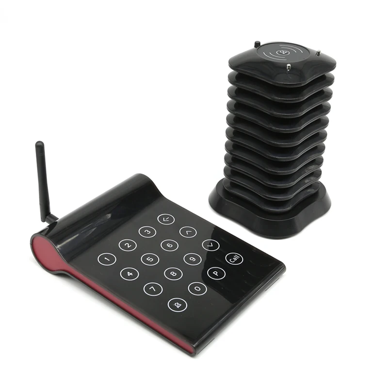 Cheap Price Pager System Touch Button Wireless Paging System High Quality Paging System Restaurants Call