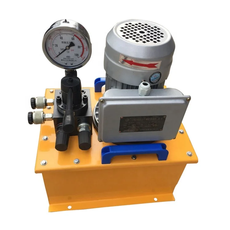 

63Mpa double acting remote-controlled electric hydraulic oil pump