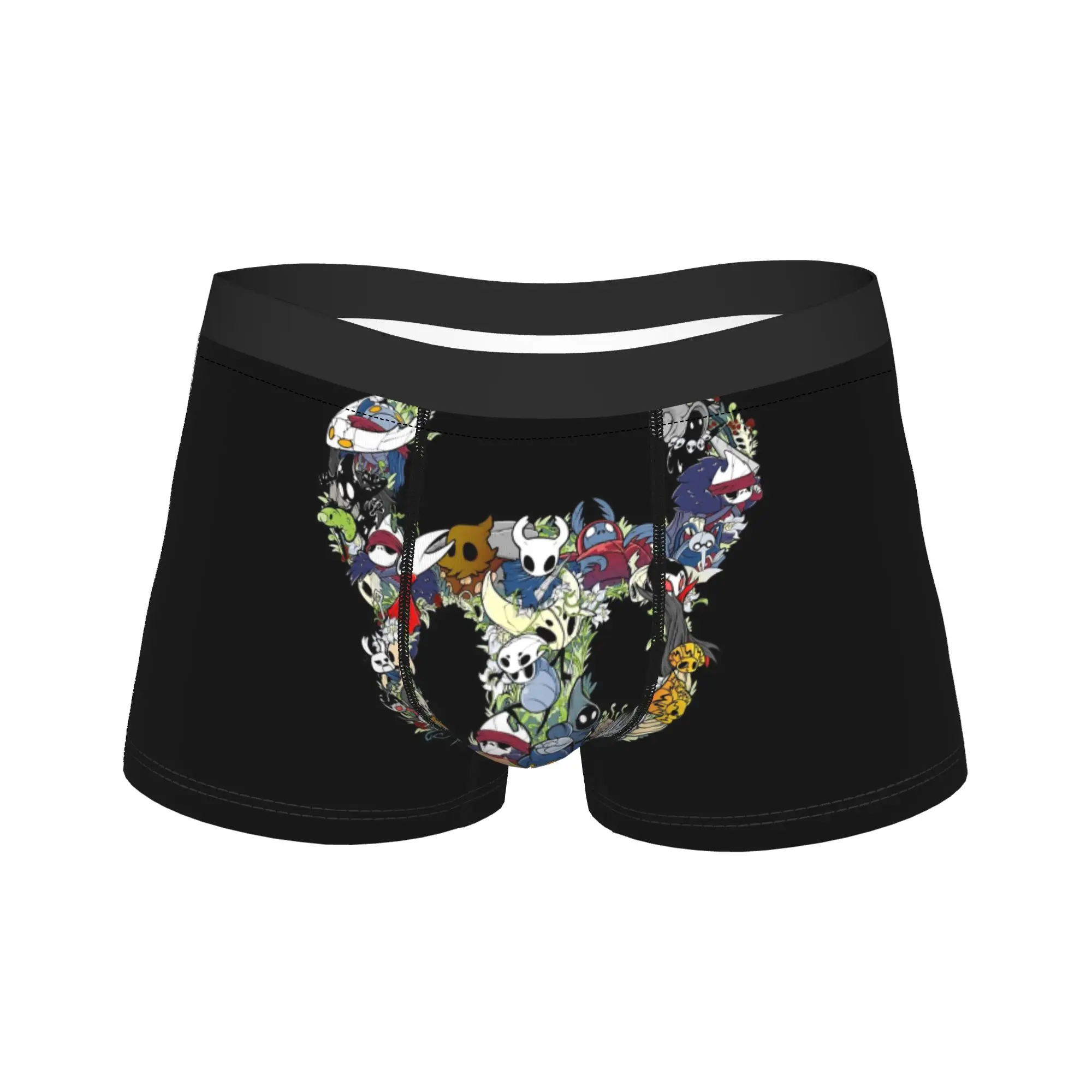 

Hollow Knight Game Underwear The Knight Born in The Abyss Male Panties Elastic Boxer Shorts Hot Sale Shorts Briefs Large Size