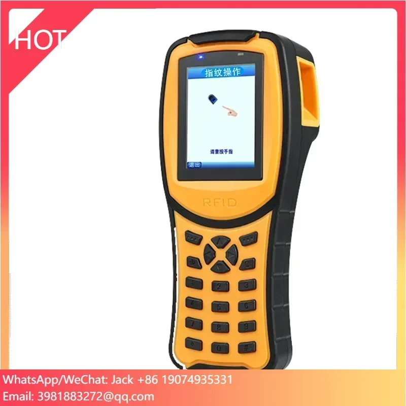 Security Guard Equipment Safety Device RFID Fingerprint Guard Tour Patrol System for Guard Control Easy Use Software