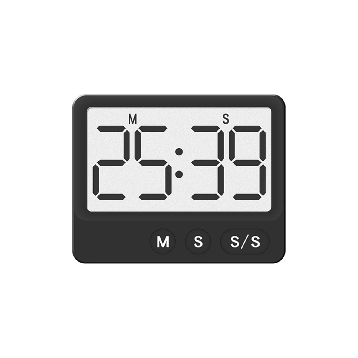 Large LCD Kitchen Digital Timer Time Management Magnetic Alarm For Cook Teaching Digital Cooking Kitchen Timer