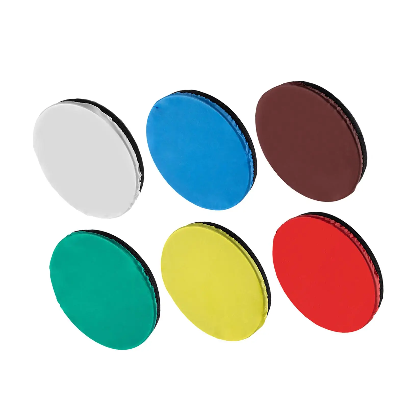 6 Pieces Soft Diffuser Light Covers Portable Direct Replaces Photo Accessory Lampshades Lamp Sock Cover Cloth Strobe Reflector