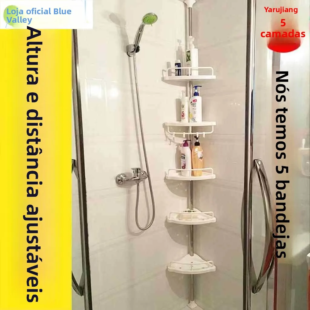 Etagere-d'angle-de-salle-de-bain-en-acier-inoxydable-etanche-avec-drainage-sans-percage-ideale-pour-organiser-le-balcon