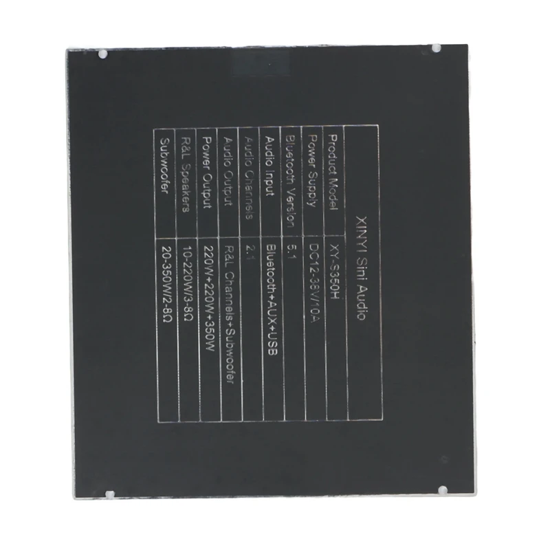 Melhores negócios XY-S350H 2.1 canais tpa3251 bluetooth placa de amplificador potência subwoofer baixo alto 220wx2 + 350w