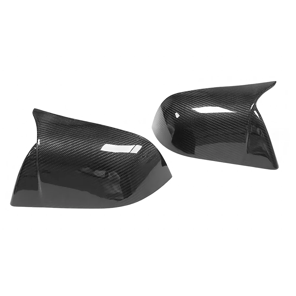 Replacement Rearview Side Mirror Covers Cap For Tesla Model 3 M Style Carbon Fiber Casing Shell