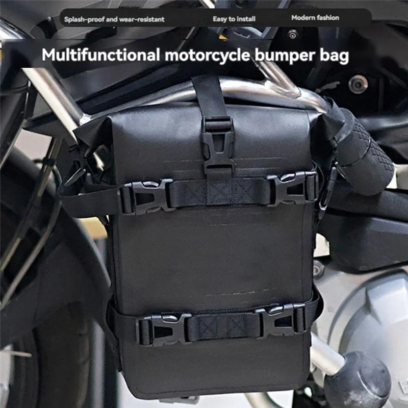 

Motorbike Rear Rack Trunk Storage Bag Waterproof Motorcycle Bumper Bag With Shoulder Strap Riding Tools,Cycling Backpack