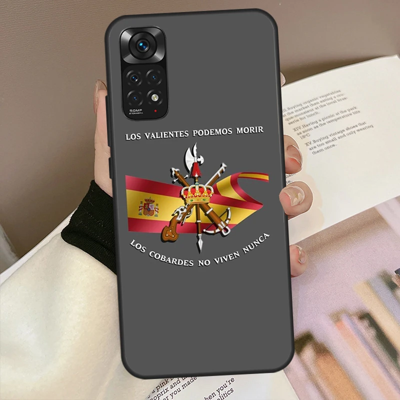 Spanish Legion For Xiaomi Redmi Note 10 Pro Case Cover For Redmi Note 11 Pro 8 9 8T 9S 10S 9T 9A 9C Case