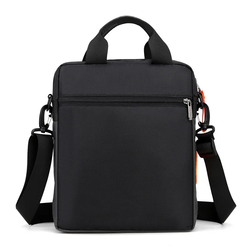 New men's One Shoulder Messenger Bag casual men's bag portable briefcase canvas waterproof outdoor bag