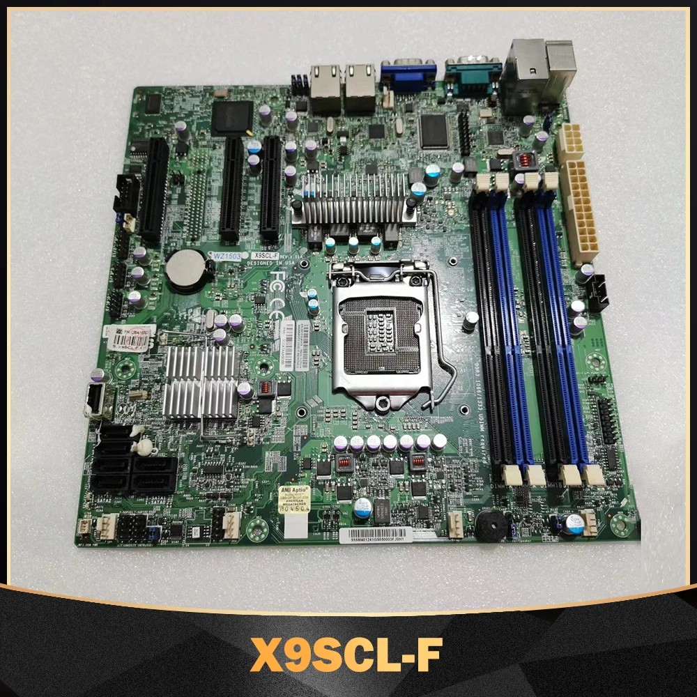 X9SCL-F for Supermicro Server Motherboard DDR3 SATA 2.0 PCI-E 3.0 LGA1155 Xeon E3-1200 V1 V2 Series