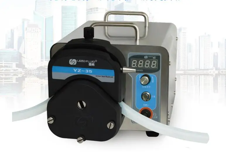 Industrial Peristaltic Pump Speed Control Pump with Brushless Motor Stainless Steel Peristaltic Pump WG600S