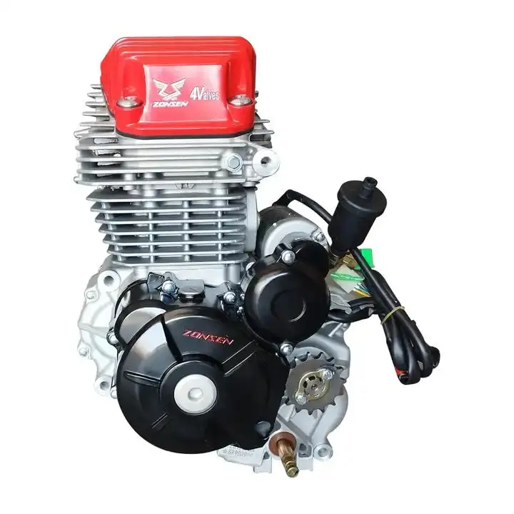 OEM Zongshen 300CC Dirt Bike Engine CDI ZS175FMN Electric/kick 4 Stroke 4 Valves 6 Gearshift CB300RL For Honda