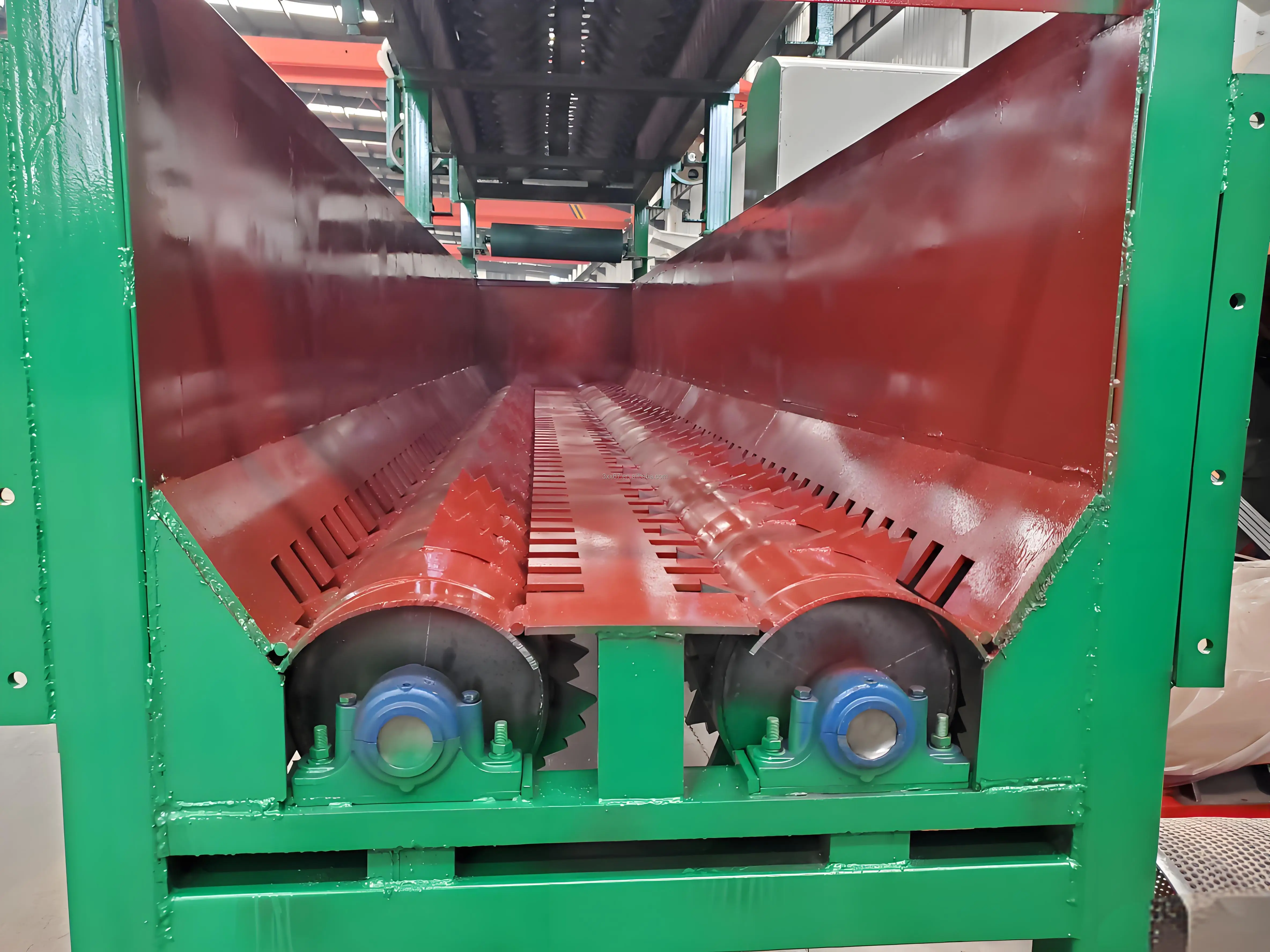 Energy Saving Large Wood Debarker Continuous Working Log Peeling Production Line