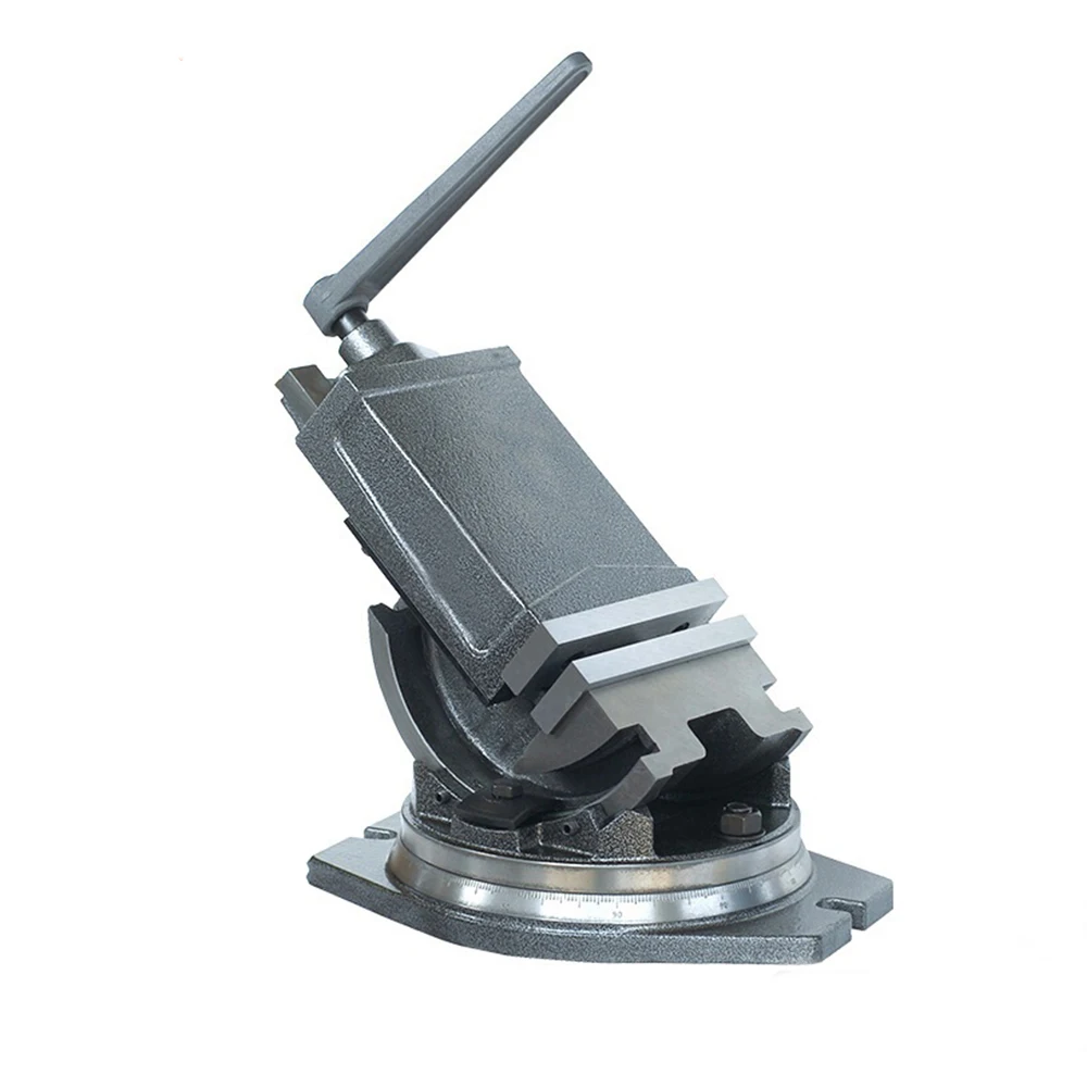 Tilting Machine Vise 100mm Precision Of Angle Tilting Vise For Drilling And Milling Machine Vise